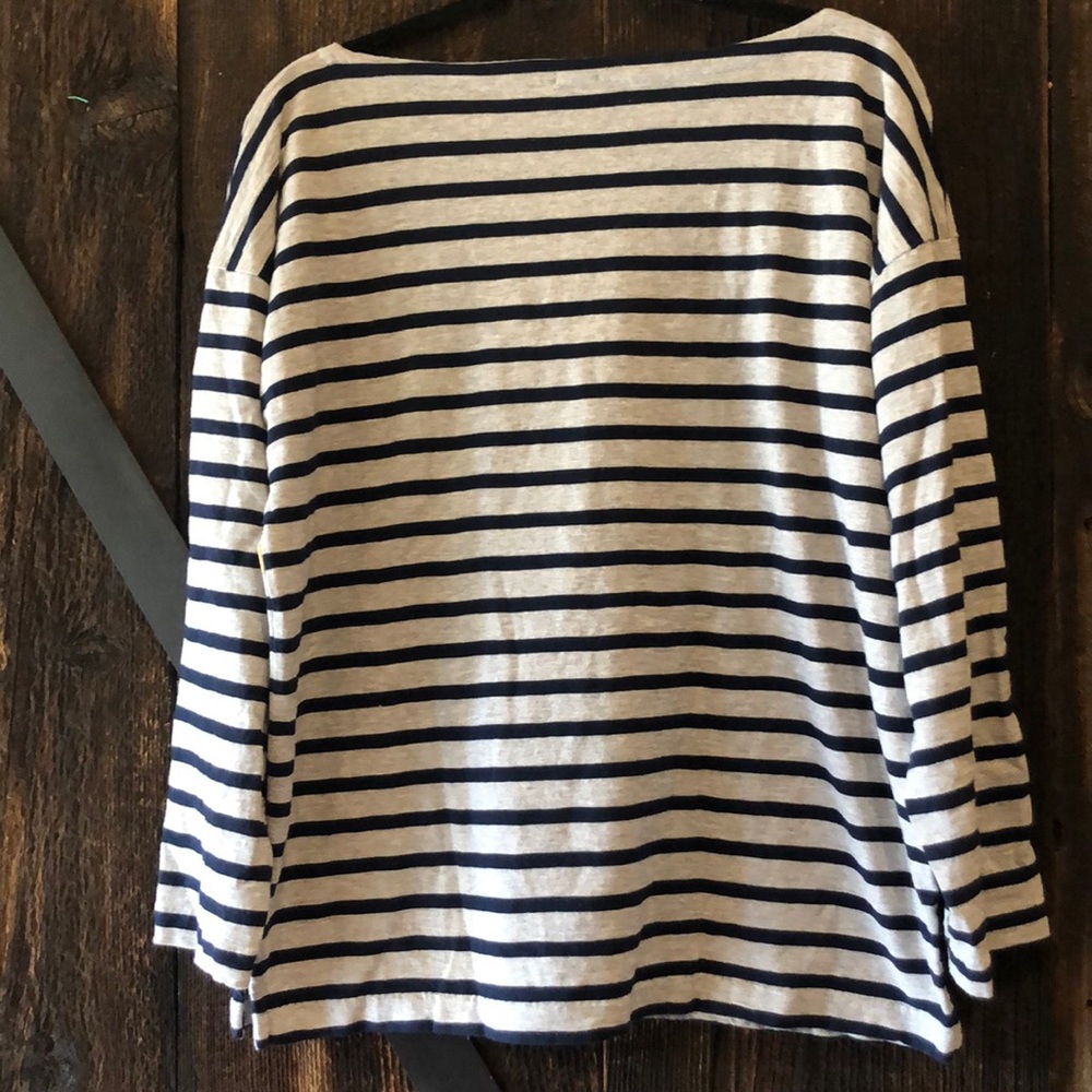 J. Crew long sleeved striped shirt - Picture 4 of 4